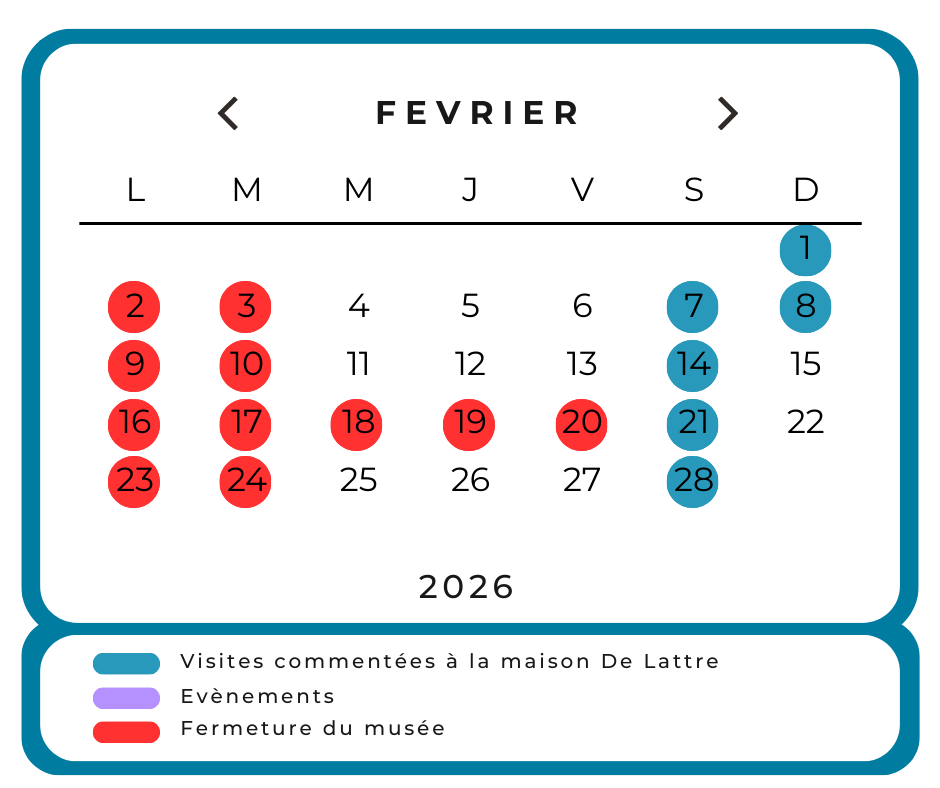 planning visites février
