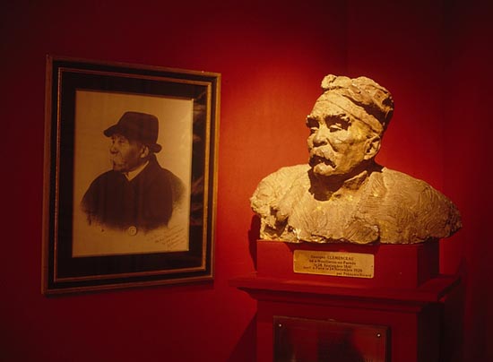 Buste de Georges Clemenceau