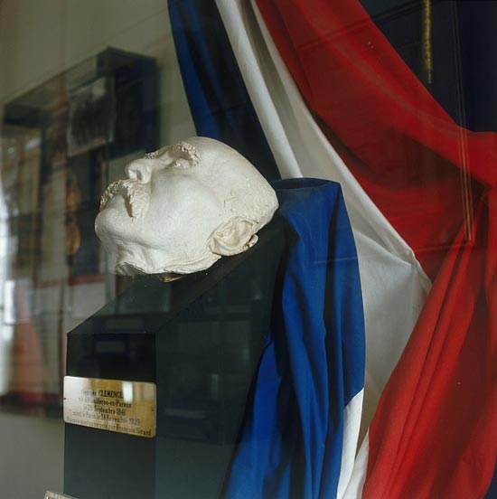 Masque mortuaire de Georges Clemenceau