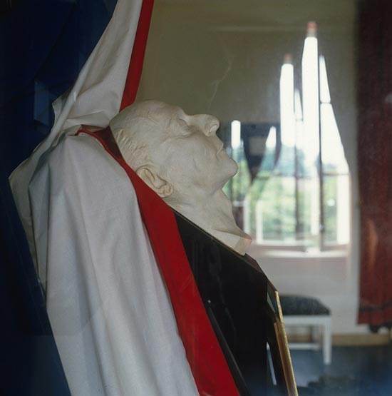 Masque mortuaire de Jean de Lattre de Tassigny