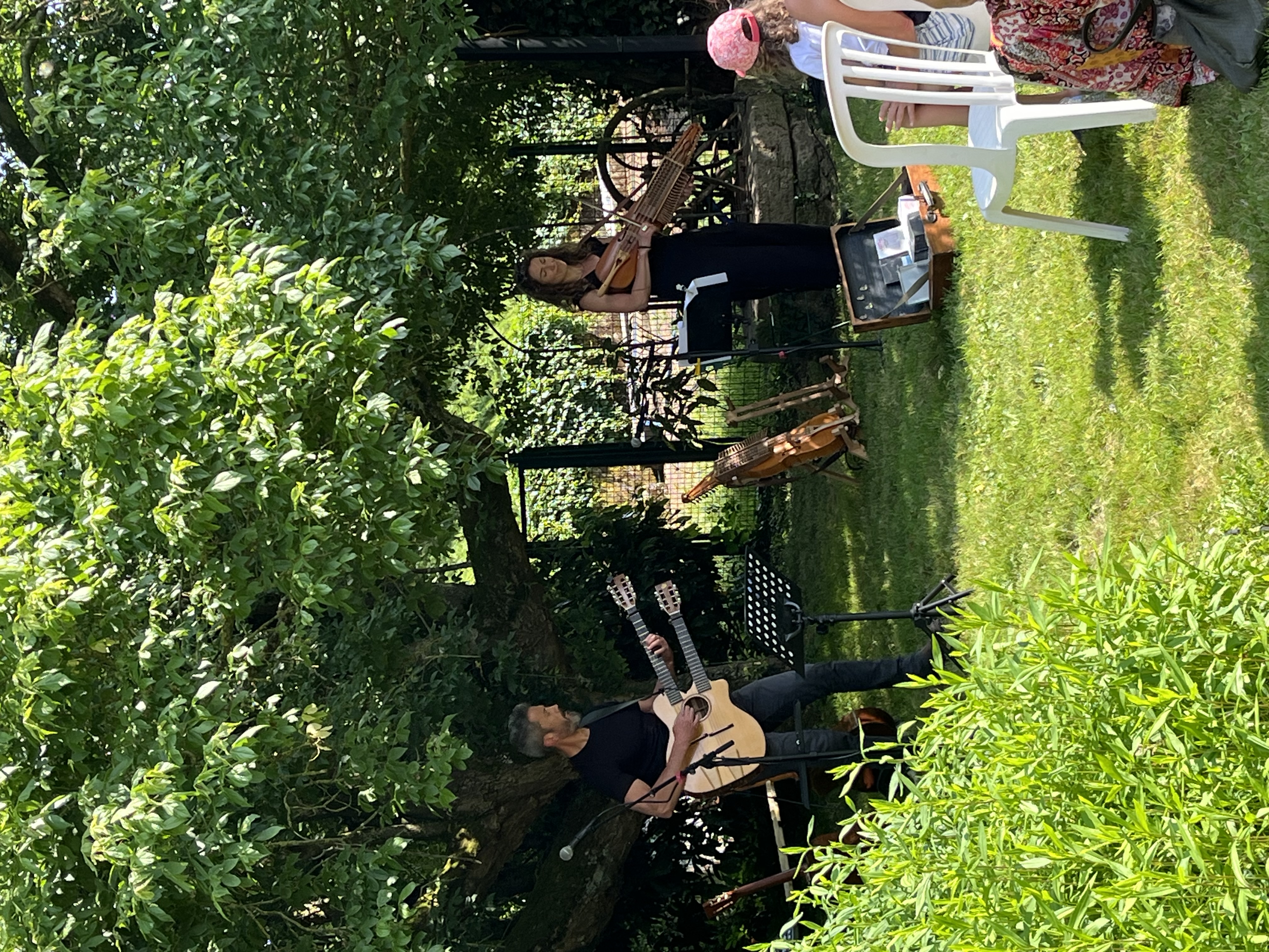 concert Octantrion jardins de la maison De Lattre